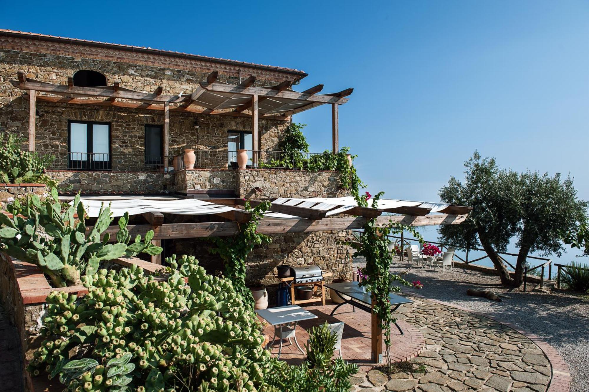 Gasthaus Casale Santa Rosalia San Mauro Cilento Exterior foto